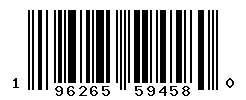 UPC barcode number 196265594580 lookup