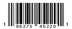 196271452201 barcode