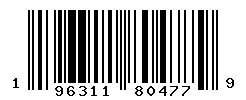 upc 196311804779 barcode image