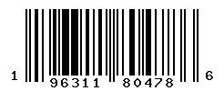 upc 196311804786 barcode image