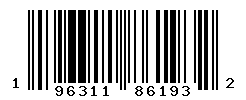 UPC barcode number 196311861932