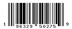 UPC barcode number 196329502759 lookup