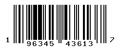 UPC barcode number 196345436137 lookup
