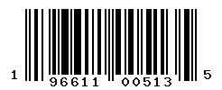 upc 196611005135 barcode image