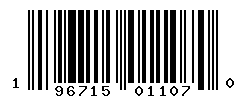 UPC barcode number 196715011070