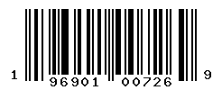 UPC barcode number 196901007269 lookup