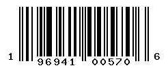 UPC barcode number 196941005706