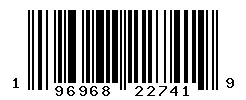 UPC barcode 196968227419
