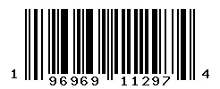 UPC barcode 196969112974