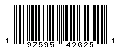 UPC barcode 197595426251