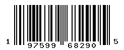 UPC barcode number 197599682905