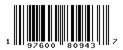 UPC barcode number 197600809437 lookup