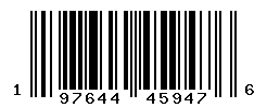 UPC barcode number 197644459476