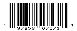 UPC barcode number 197859075713 lookup