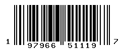 UPC barcode number 197966511197 lookup