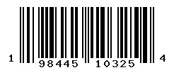 198445103254 barcode