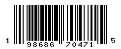 198686704715 barcode