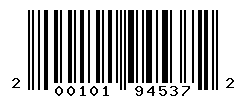 UPC barcode number 200101945372