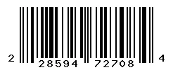 228594727084 barcode