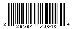 228594730404 barcode