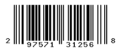 UPC barcode number 297571312568