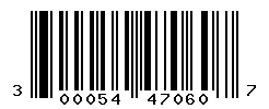 300054470607 barcode