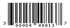 300054498137 barcode