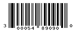 300054890900 barcode