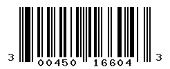 UPC barcode 300450166043