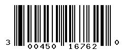 UPC barcode 300450167620