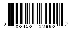 UPC 300450186607 barcode image