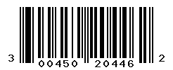 UPC barcode number 300450204462