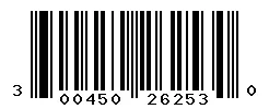 UPC 300450262530 barcode image