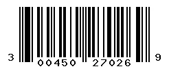 UPC 300450270269 barcode image