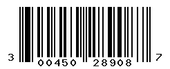UPC 300450289087 barcode image