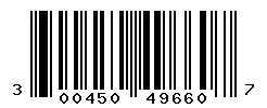 UPC 300450496607 barcode image