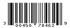 UPC barcode number 300450784629