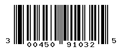 UPC barcode number 300450910325