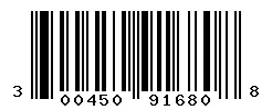 UPC barcode 300450916808
