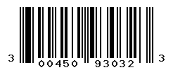 UPC barcode number 300450930323