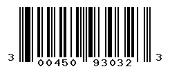 UPC barcode 300450930323