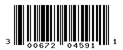 UPC 300672045911 barcode image