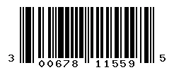 UPC barcode 300678115595