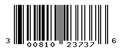 UPC barcode number 300810237376