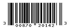 UPC barcode number 300870201423