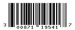 UPC barcode number 300871195417