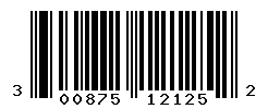 UPC barcode number 300875121252