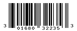 UPC barcode number 301680322353