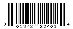 301872224014 barcode