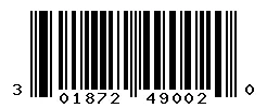 301872490020 barcode